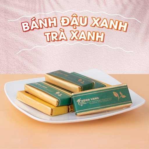 Bánh đậu xanh trà xanh